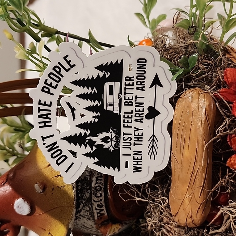 7/$15 Funny Waterproof Durable Sticker